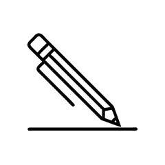 Pencil icons symbolize creativity and artistic expression. Essential for drawing, writing, and educational themes, these designs reflect the art of communication through simple tools.
