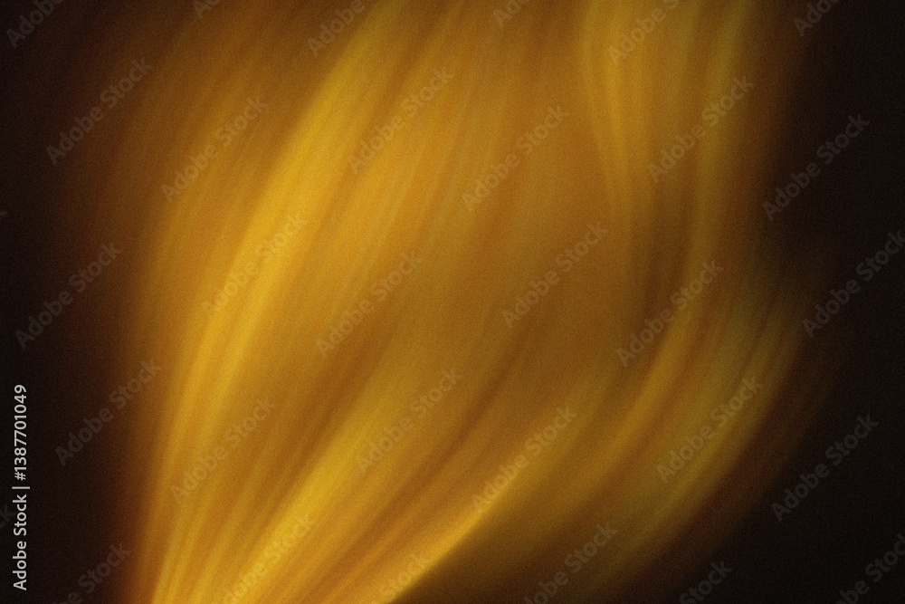 Poster a close up view showcasing the vibrant and dynamic patterns of a bright orange flame against dark ba