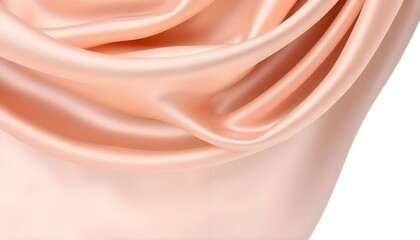close up of a pink silk fabric