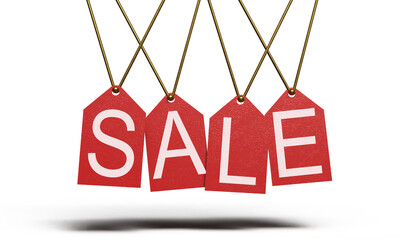 Sale red pink orange color banner sign object label business marketing discount special promotion...