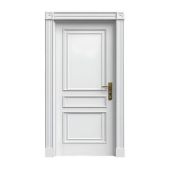 white door transparent background