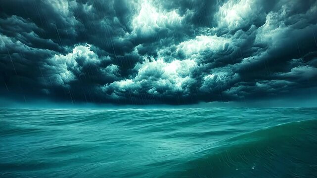 Stormy ocean dark clouds sky video wild sea waves video dramatic ocean view video turbulent water video stormy waves video ocean storm video mp4