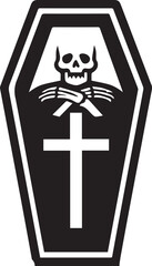 Coffin Vector Icon