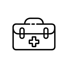 Icon of a doctorchest / first aid kit