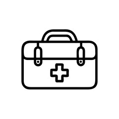 Icon of a doctorchest / first aid kit