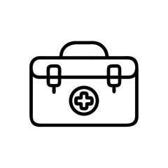 Icon of a doctorchest / first aid kit