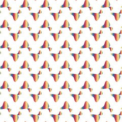 Colorful Pebble Seamless Vector Pattern Design