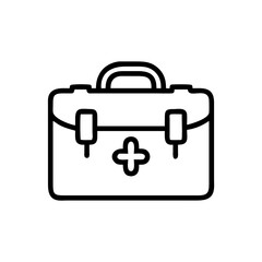 Icon of a doctorchest / first aid kit