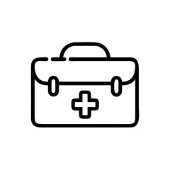 Icon of a doctorchest / first aid kit