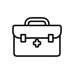 Icon of a doctorchest / first aid kit