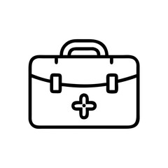 Icon of a doctorchest / first aid kit