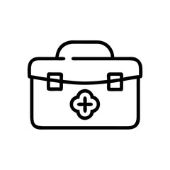 Icon of a doctorchest / first aid kit