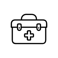 Icon of a doctorchest / first aid kit