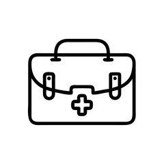 Icon of a doctorchest / first aid kit