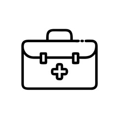 Icon of a doctorchest / first aid kit
