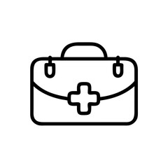 Icon of a doctorchest / first aid kit
