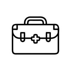 Icon of a doctorchest / first aid kit