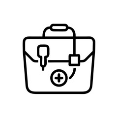 Icon of a doctorchest / first aid kit