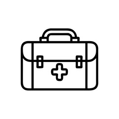 Icon of a doctorchest / first aid kit