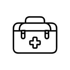 Icon of a doctorchest / first aid kit