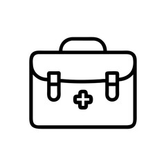 Icon of a doctorchest / first aid kit