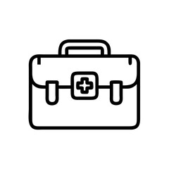 Icon of a doctorchest / first aid kit