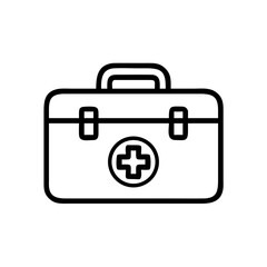 Icon of a doctorchest / first aid kit