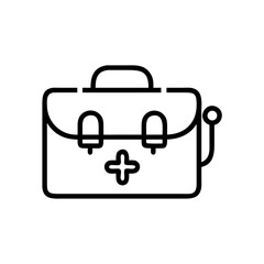 Icon of a doctorchest / first aid kit