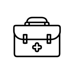 Icon of a doctorchest / first aid kit