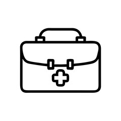 Icon of a doctorchest / first aid kit