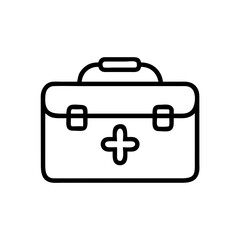 Icon of a doctorchest / first aid kit