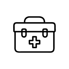 Icon of a doctorchest / first aid kit