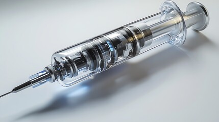 Futuristic Medical Syringes with Advanced Designs for Precision Healthcare and Technological Innovation