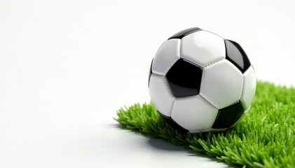Fototapeta premium High-angle view of football against white backdrop , exercise, football, oval