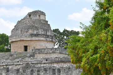 The ruins of one of the largest ancient maya city.