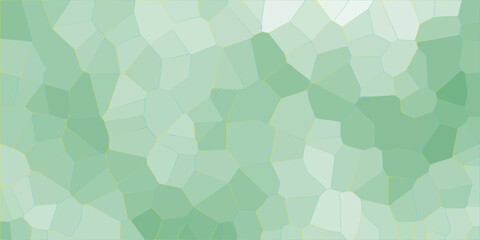 Green stone background with rock pattern of crystallized. Pastel soft gradient colors stone tile pattern. Seamless  shapes vector Vintage Illustration background.