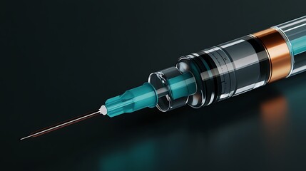 Futuristic Syringe Designs Showcasing Precision and Advanced Medical Technology