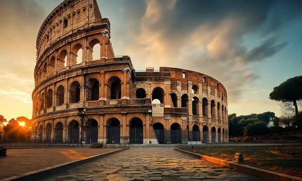 colosseum in rome italy