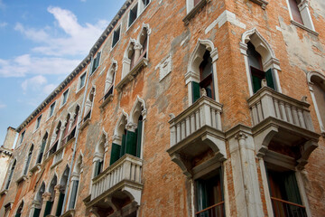 Naklejka premium Historic Architecture in Ancient City of Venice, Italy