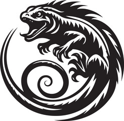 Basilisk logo vector