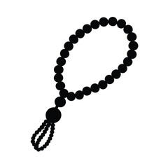 prayer beads tasbeeh vector art