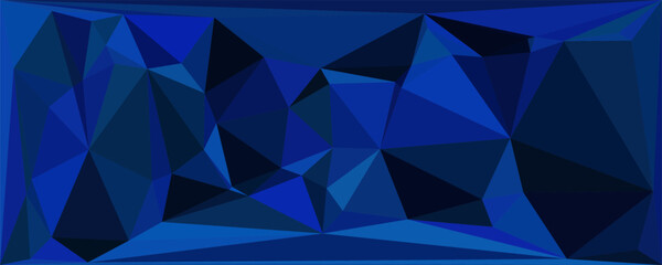 Light BLUE vector gradient triangles texture. Triangular geometric sample with gradient.  Pattern for a brand book's backdrop.