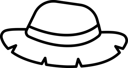 Hat Vector Stock Icon