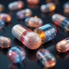 Digital pills are displayed as 3D holograms