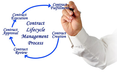 Components of  Contract Lifecycle Management Process