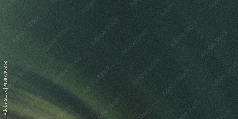 Poster a blurry abstract image showing dark green and black tones with subtle light variations and gradient