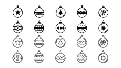 クリスマスボールセット
