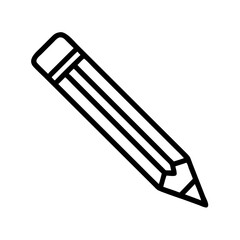 Pencil icons symbolize creativity and artistic expression. Essential for drawing, writing, and educational themes, these designs reflect the art of communication through simple tools.