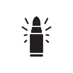 vector illustration of a gun