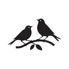 Fototapeta premium silhouette of a bird